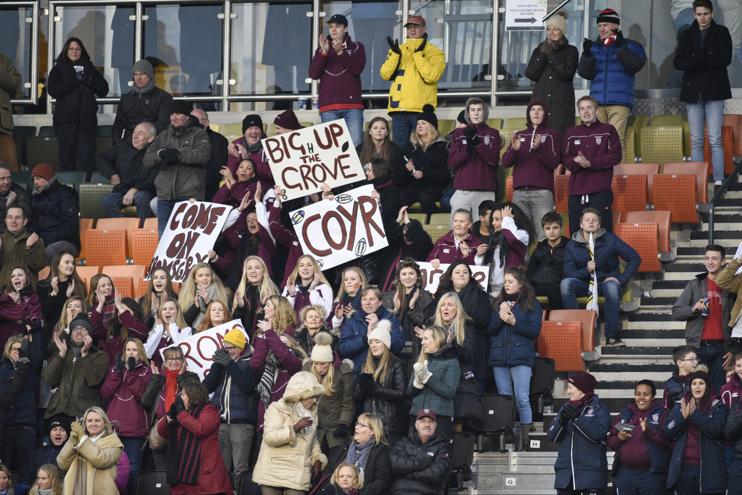 NatWest Schools Cup Semi Final (won 50-24): Bromsgrove v Whitgift, 27th February 2016